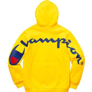 シュプリーム(Supreme)のシュプリーム チャンピオン パーカー イエロー Lサイズ(パーカー)