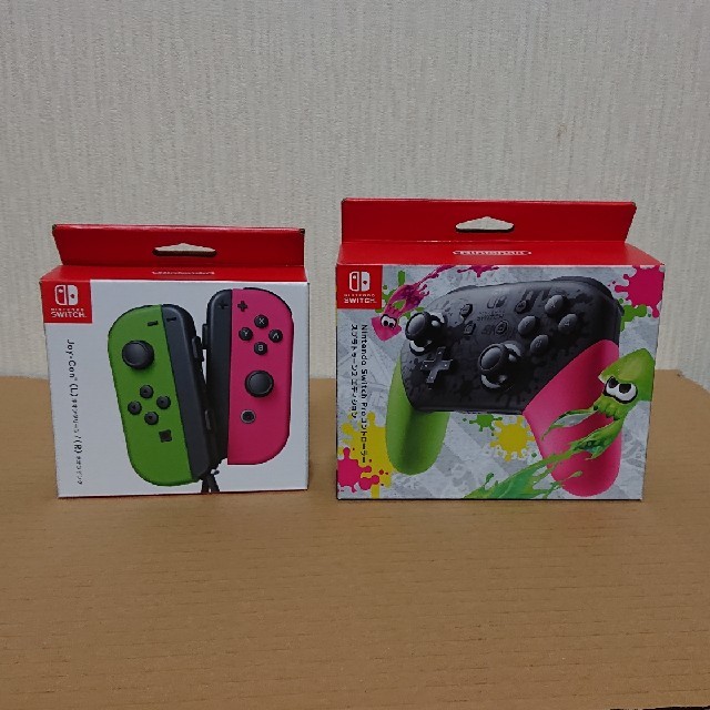 ニンテンドースイッチ ジョイコン、プロコン セット(未開封) ニンテンドースイッチ ジョイコン、プロコン セット(未開封)