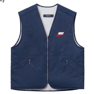 ナイキ(NIKE)のSupreme Nike Reversible NylonSherpa Vest(ベスト)