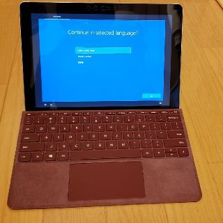 マイクロソフト(Microsoft)のSurface go 【海外番】SSD128GB メモリ8GB officeなし(タブレット)