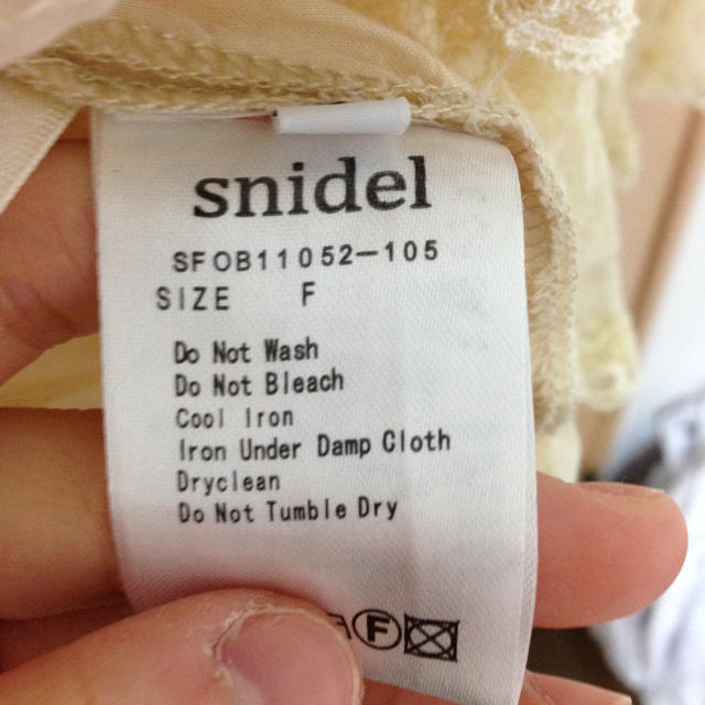 SNIDEL(スナイデル)のスナイデル♡ワンピ 土日SALE レディースのワンピース(ミニワンピース)の商品写真