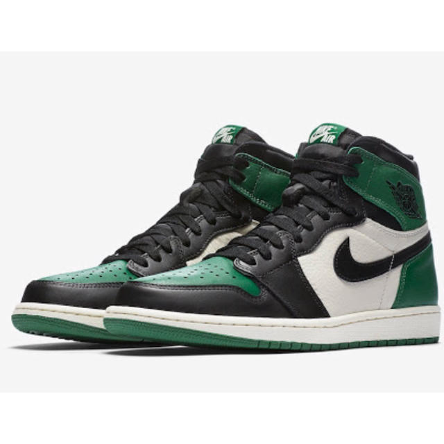 AIR JORDAN 1 HIGH OG PINE GREEN 27.5 9.5