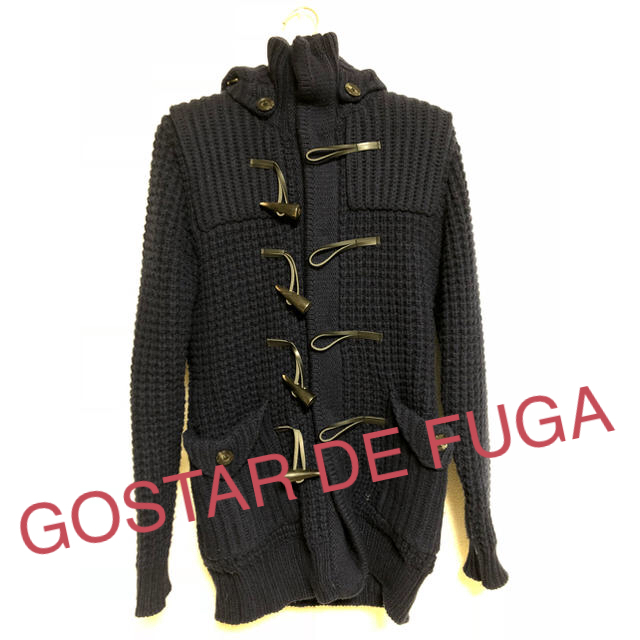 FUGA(フーガ)のGOSTAR DE FUGA ダッフルコート ニット メンズのジャケット/アウター(ダッフルコート)の商品写真