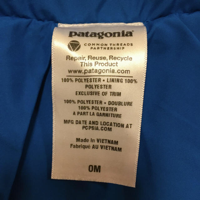 patagonia(パタゴニア)のパタゴニア50cmジャケット キッズ/ベビー/マタニティのベビー服(~85cm)(ジャケット/コート)の商品写真