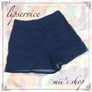 リップサービス(LIP SERVICE)のLIPSERVICEハイウエストデニムショーパン(ショートパンツ)