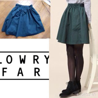 ローリーズファーム(LOWRYS FARM)のグリーン♥︎スカート(ミニスカート)