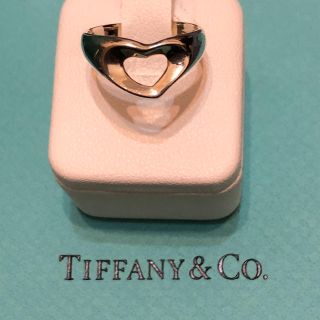 ティファニー(Tiffany & Co.)のティファニー オープンハート シルバーリング(リング(指輪))