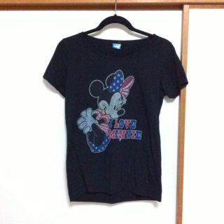 ディズニー(Disney)のミニーちゃんのTシャツ(Tシャツ(半袖/袖なし))