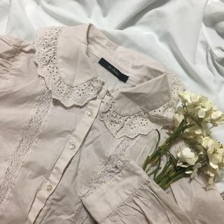 ダブルクローゼット(w closet)のw closet フリル襟 ブラウス(シャツ/ブラウス(長袖/七分))