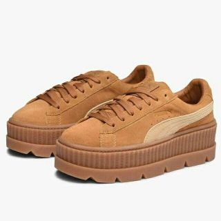 プーマ(PUMA)のPUMA by Rihanna FENTY SUEDE CREEPER 24.5(スニーカー)