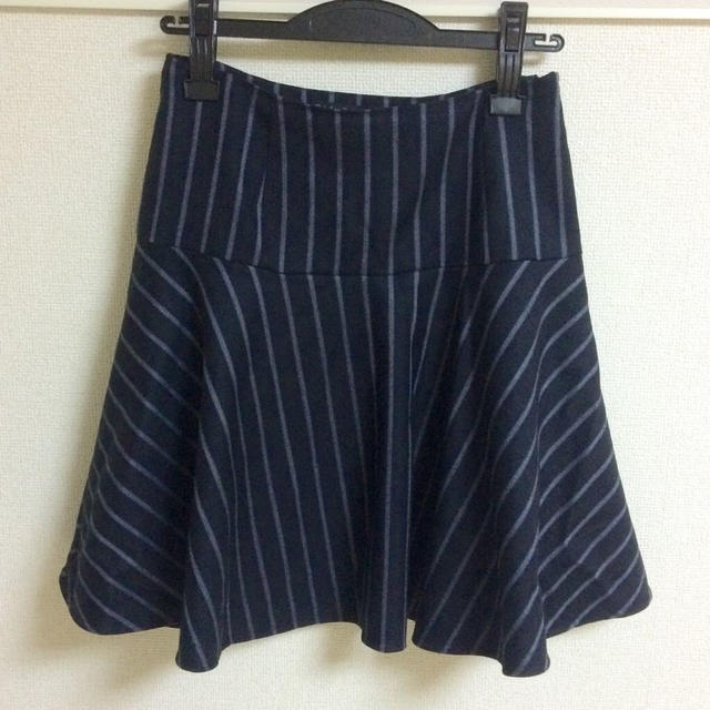 URBAN RESEARCH(アーバンリサーチ)のUR♡ストライプペプラムスカート レディースのスカート(ミニスカート)の商品写真