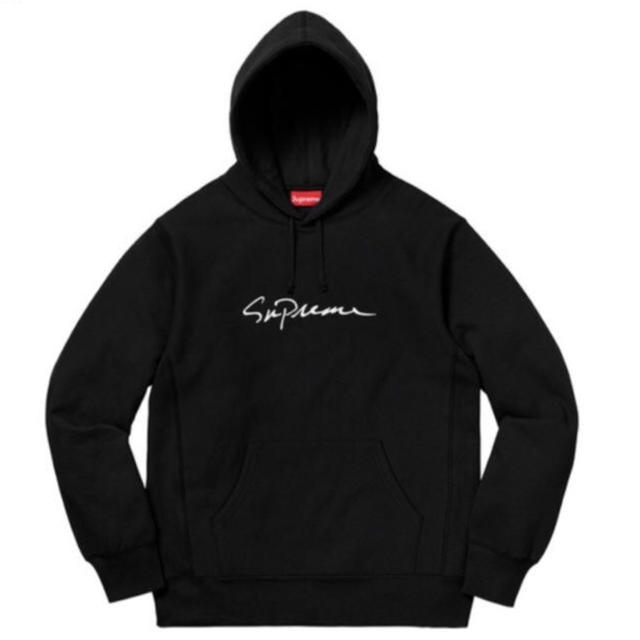 supreme Script Hooded Sweatshirt