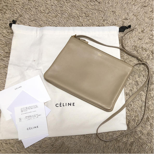 バッグCELINE◼︎トリオラージ◼︎セリーヌtrio