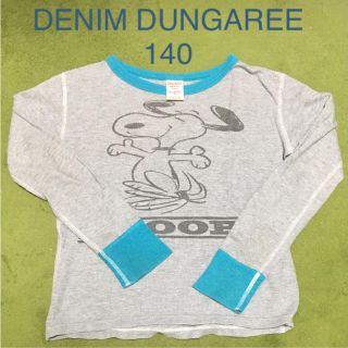 デニムダンガリー(DENIM DUNGAREE)のデニム&ダンガリー☆140☆スヌーピーワッフルTシャツ(Tシャツ/カットソー)