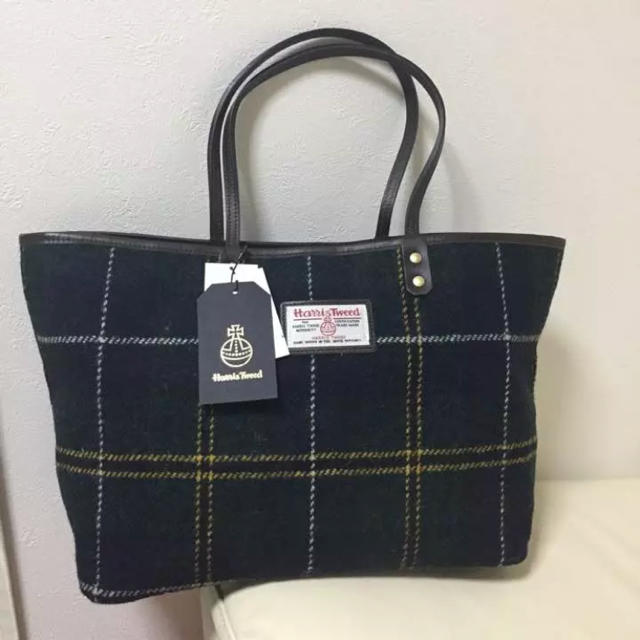 お値下げ！【新品】Harris Tweed ハリスツイードトートバッグ