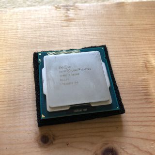 intel core i3 3225 デスクトップ用CPU 中古(PCパーツ)