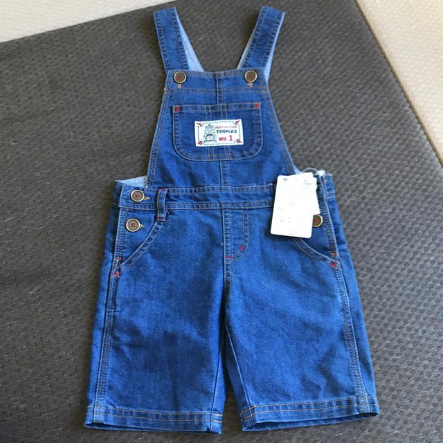 コストコ(コストコ)のhana様専用 サロペット 95 トーマス オーバーオール キッズ/ベビー/マタニティのキッズ服男の子用(90cm~)(パンツ/スパッツ)の商品写真