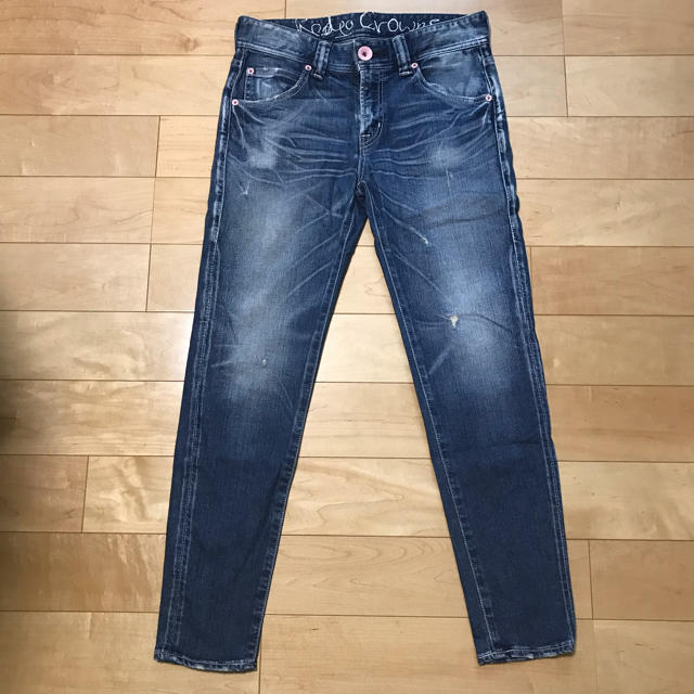 RODEO CROWNS(ロデオクラウンズ)のロデオクラウンズ  アンクル丈スキニー  size 27  DA08 レディースのパンツ(スキニーパンツ)の商品写真