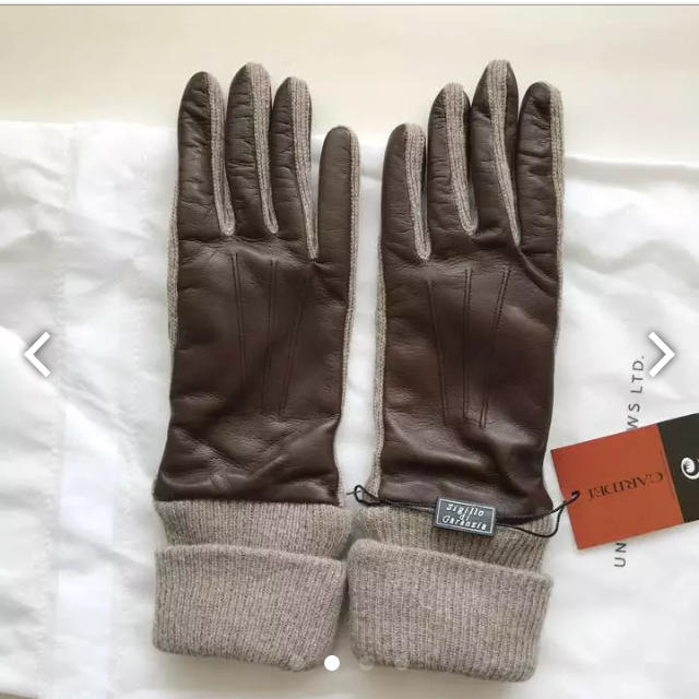 ファッショ caridei 新品未使用の通販 by chelsea524｜ラクマ イタリア製 革手袋 ファッショ