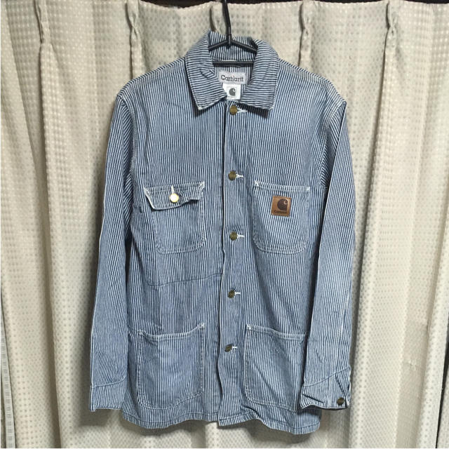 carhartt - カーハート ヒッコリー カバーオールの通販 by carhartt - カーハート ヒッコリー カバーオールの通販 by