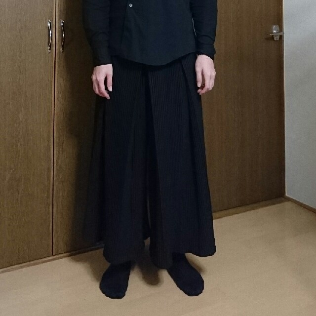 海外花系 HOMME PLISSÉ ISSEY MIYAKE オム プリッセ 袴型パンツ | www