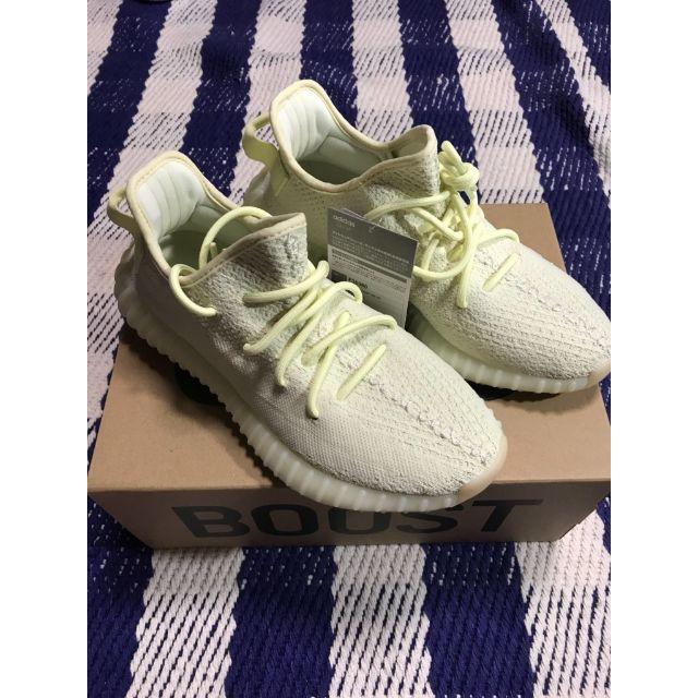 adidas(アディダス)のリー様専用 YEEZY BOOST 350 V2 BUTTER 25.0cm メンズの靴/シューズ(スニーカー)の商品写真