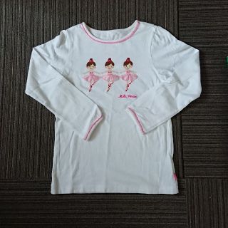 ミキハウス(mikihouse)のミキハウス☆120長袖白(Tシャツ/カットソー)