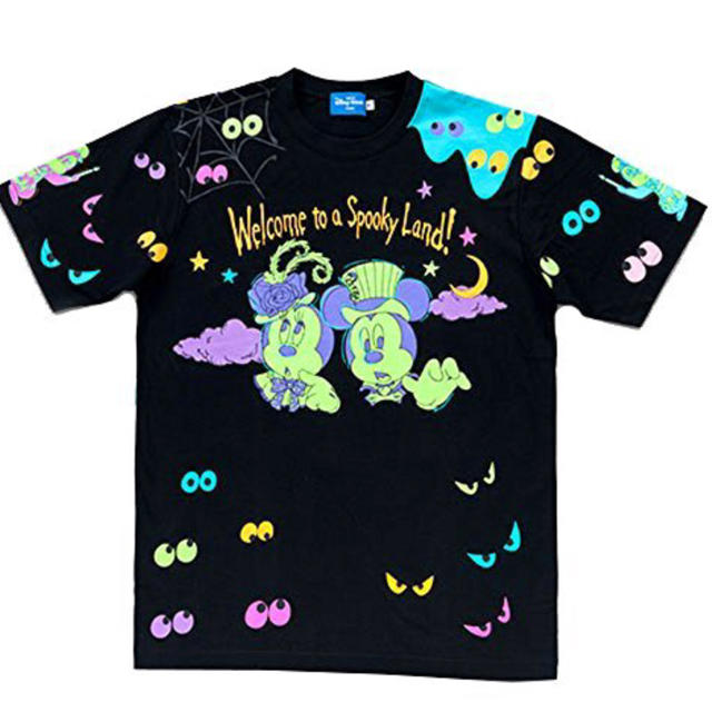 Disney(ディズニー)のディズニーランド★ハロウィンTシャツ★Ｍサイズ レディースのトップス(Tシャツ(半袖/袖なし))の商品写真