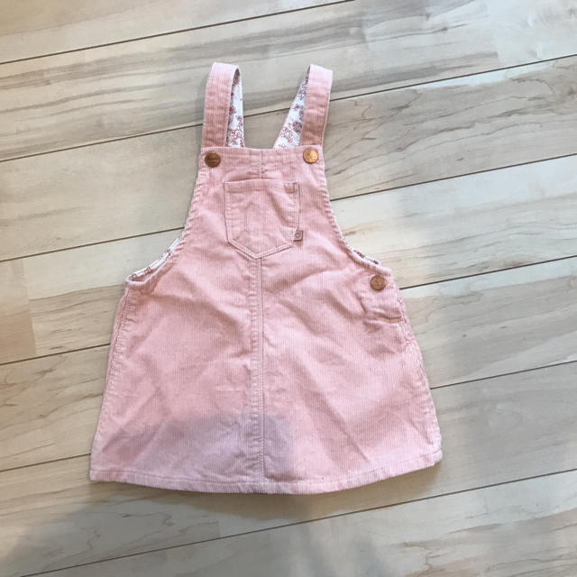 ZARA KIDS(ザラキッズ)のmmm様専用＊zara  baby girl  サロペット 86cm キッズ/ベビー/マタニティのベビー服(~85cm)(ワンピース)の商品写真