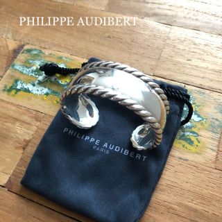 フィリップオーディベール(Philippe Audibert)の極美⭐️PHILIPPE AUDIBERT／フィリップ オーディベール バングル(ブレスレット/バングル)