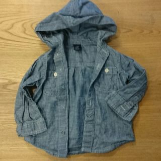 ベビーギャップ(babyGAP)のベビーギャップ ダンガリーシャツ パーカー(その他)