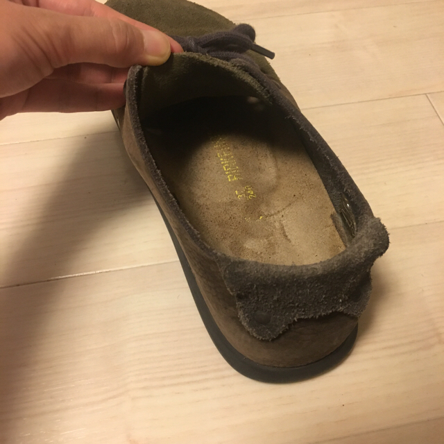 BIRKENSTOCK(ビルケンシュトック)のBIRKENSTOCKモンタナ 37 カーキ×モカ レディースの靴/シューズ(その他)の商品写真