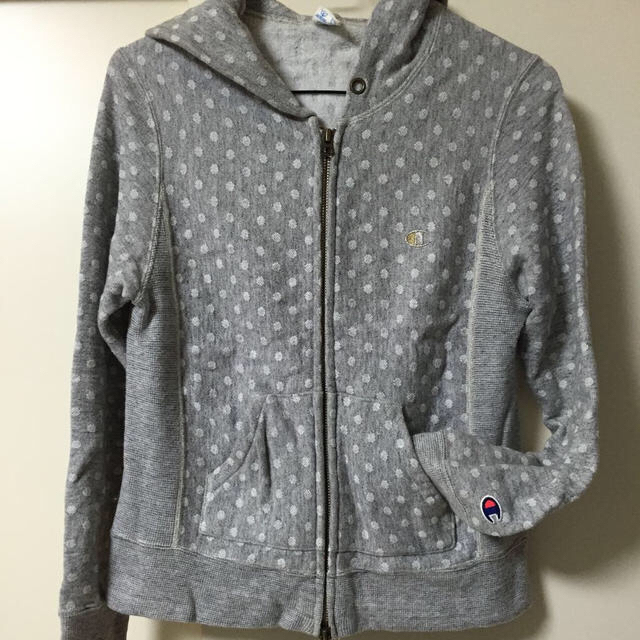 Champion(チャンピオン)のチャンピオン ドット柄パーカー 水玉 レディースのトップス(パーカー)の商品写真