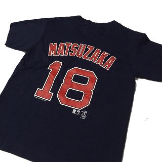 リー(Lee)の 松坂大輔 【LEE RED SOX】レッドソックス松阪18番TシャツSネイビー(Tシャツ/カットソー(半袖/袖なし))