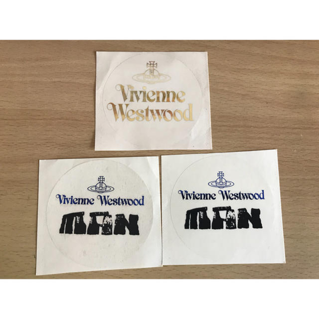 Vivienne Westwood(ヴィヴィアンウエストウッド)のVivienne Westwood 透明シール×3 インテリア/住まい/日用品の文房具(シール)の商品写真