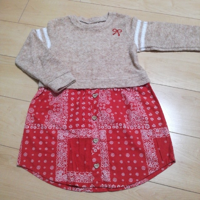 DILASH(ディラッシュ)の専用☆ﾃﾞｨﾗｯｼｭ　チュニック　120 キッズ/ベビー/マタニティのキッズ服女の子用(90cm~)(ワンピース)の商品写真