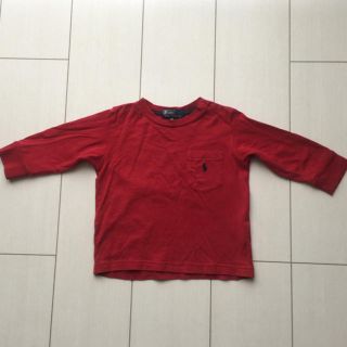 ポロラルフローレン(POLO RALPH LAUREN)のpolo ポロ ラルフローレン KIDS キッズ 長袖 カットソー ロンT 80(シャツ/カットソー)