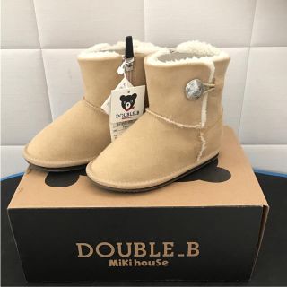 ダブルビー(DOUBLE.B)の新品！！ダブルビー ・15.0 ムートンブーツ (ブーツ)