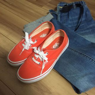 ロデオクラウンズワイドボウル(RODEO CROWNS WIDE BOWL)のVANS AUSENTIC CANVAS(スニーカー)