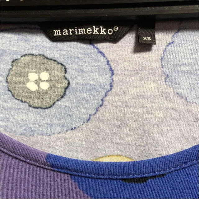 marimekko(マリメッコ)の今だけSALE！マリメッコ  チュニックワンピース 七分袖 レディースのトップス(チュニック)の商品写真