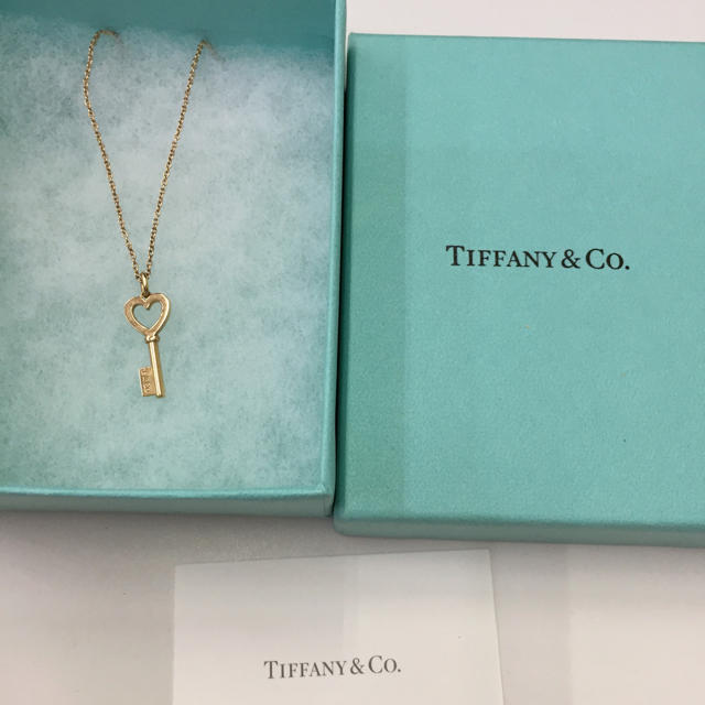 Tiffany & Co.(ティファニー)の☆値下げ！新品ティファニー TIFFANY&CO.ハートキーネックレス☆   レディースのアクセサリー(ネックレス)の商品写真