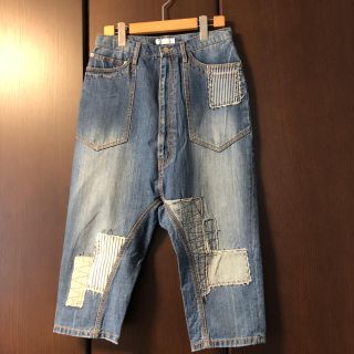 Ne-net - ネネット☆パッチワークサルエルデニムパンツ サイズ1の通販