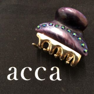 アッカ(acca)のacca★クリップ★未使用商品(バレッタ/ヘアクリップ)