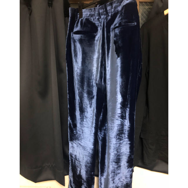 UNUSED ベロアパンツ-