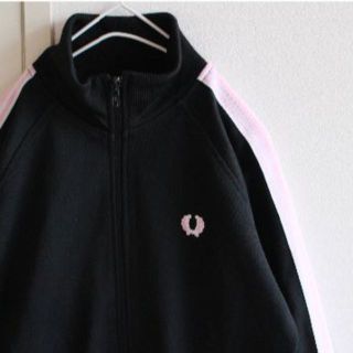 フレッドペリー(FRED PERRY)のUS フレッド ペリー ジャージ blackpink S(トレーナー/スウェット)