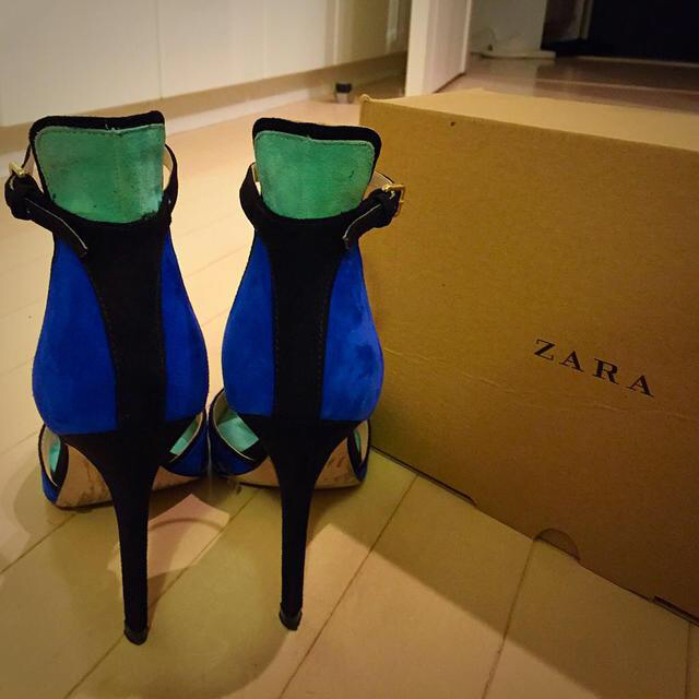 ZARA(ザラ)のZARA☆オシャレサンダル レディースの靴/シューズ(ハイヒール/パンプス)の商品写真