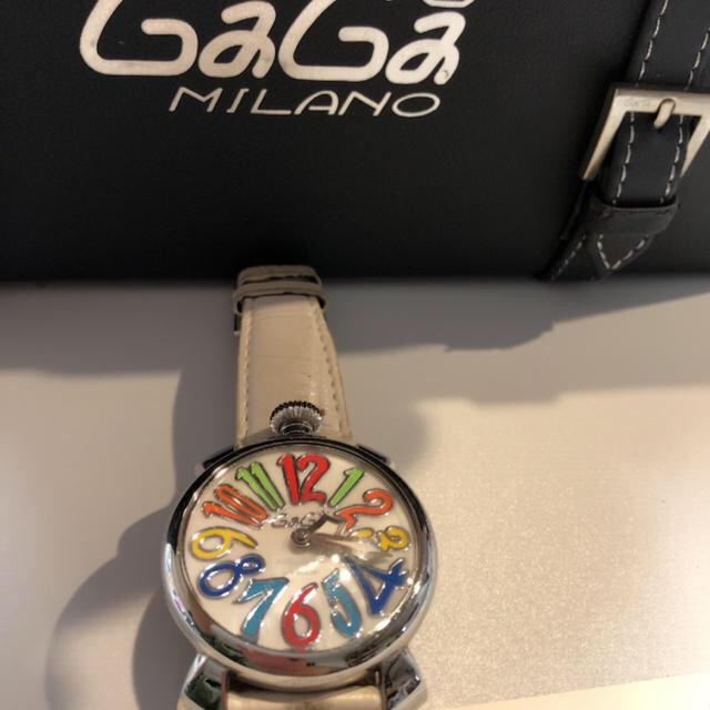 GaGa MILANO(ガガミラノ)のGAGAMILANO GAGA・MILANOガガミラノ 腕時計 レディースのファッション小物(腕時計)の商品写真