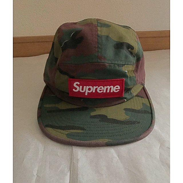 Supreme(シュプリーム)の新品 supreme シュプリーム Camp Cap military camo メンズの帽子(キャップ)の商品写真