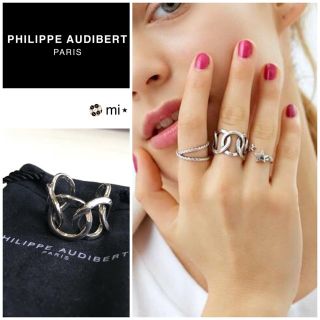 フィリップオーディベール(Philippe Audibert)の超美品❣️ PHILIPPE AUDIBERT サークルリング(リング(指輪))