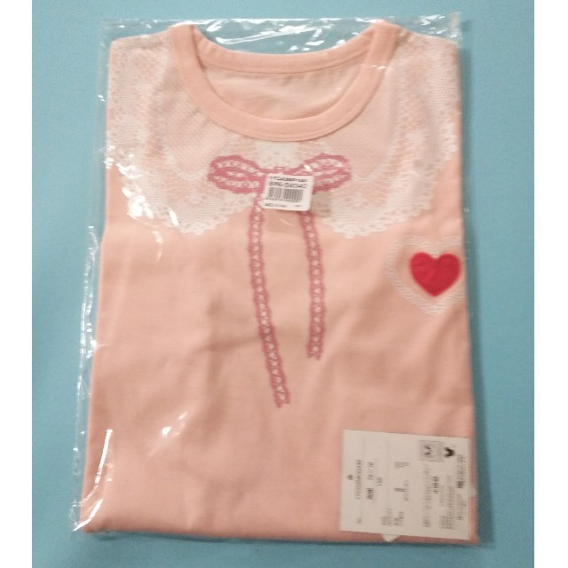 ベルメゾン(ベルメゾン)の綿１００％の長袖Tシャツ サイズ 150   キッズ/ベビー/マタニティのキッズ服女の子用(90cm~)(Tシャツ/カットソー)の商品写真